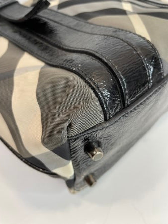 Burberry Black Beat Check Shoulder Bag-handbag-Burberry-The Closet Egypt