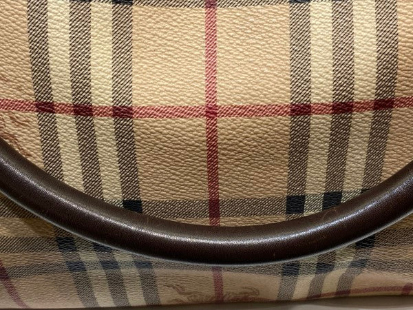 Burberry Brown Haymarket Shoulder Bag-handbag-Burberry-The Closet Egypt