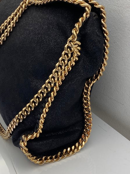 Stella Mccartney Black Falabella Medium Bag-handbag-Stella Mccartney-The Closet Egypt