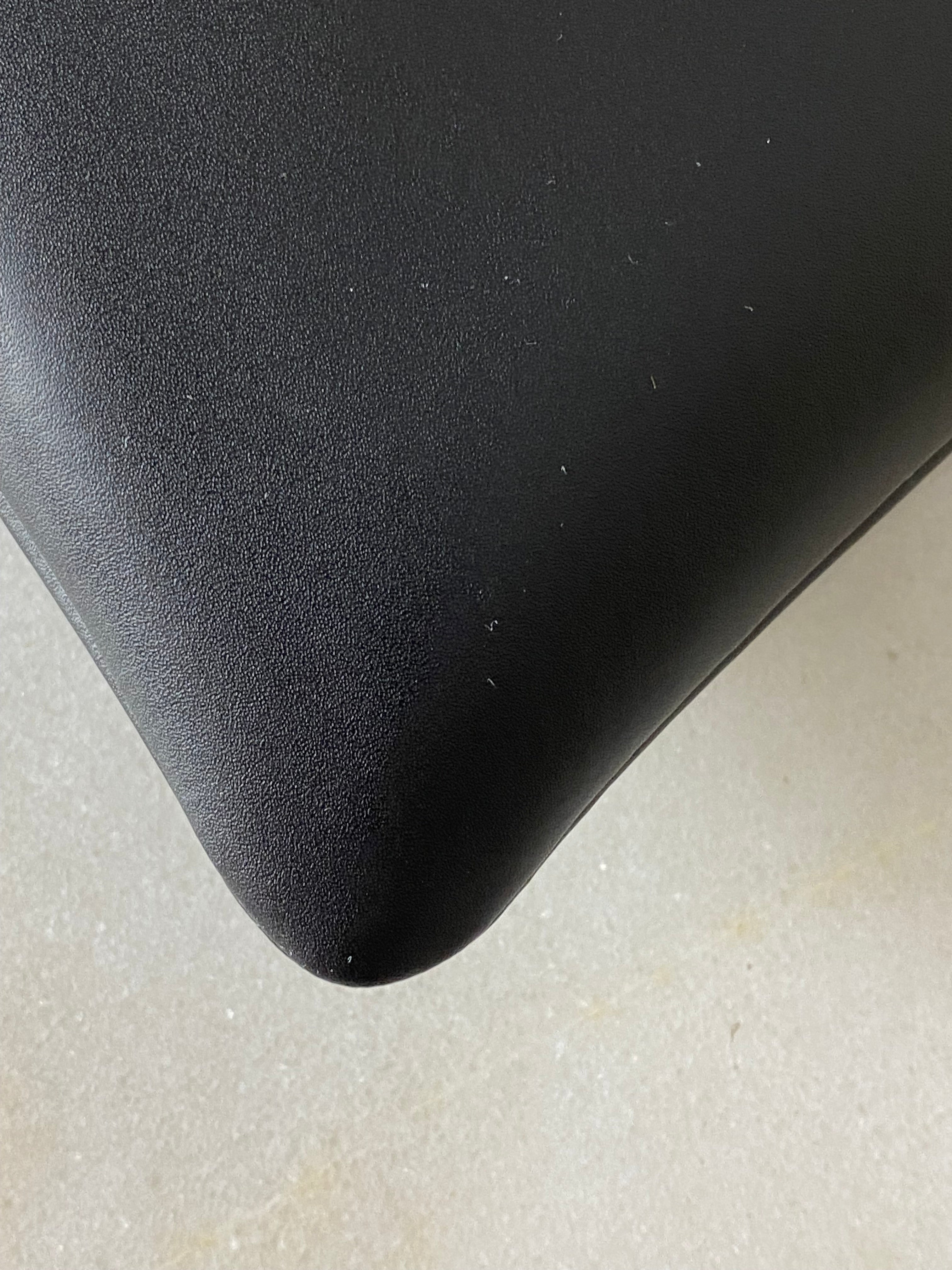 Valentino Black VLTN Logo Clutch