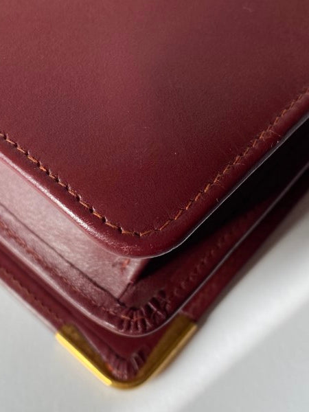 Cartier Dark Red Clutch-Clutch-Cartier-The Closet Egypt