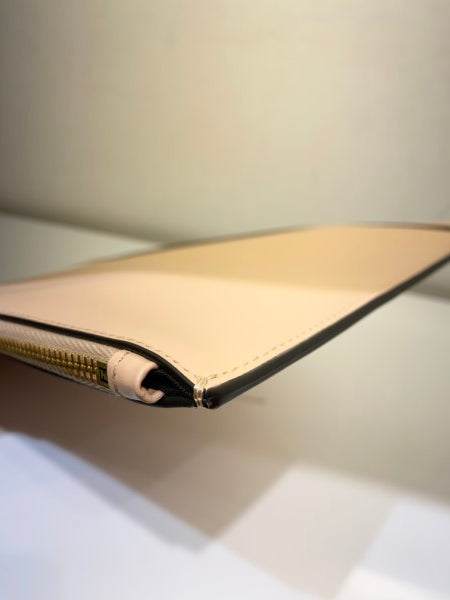 Fendi Bicolor Flat Roma Clutch-Clutch-Fendi-The Closet Egypt