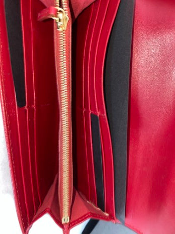 Fendi Burgundy Long Wallet-wallet-Fendi-The Closet Egypt