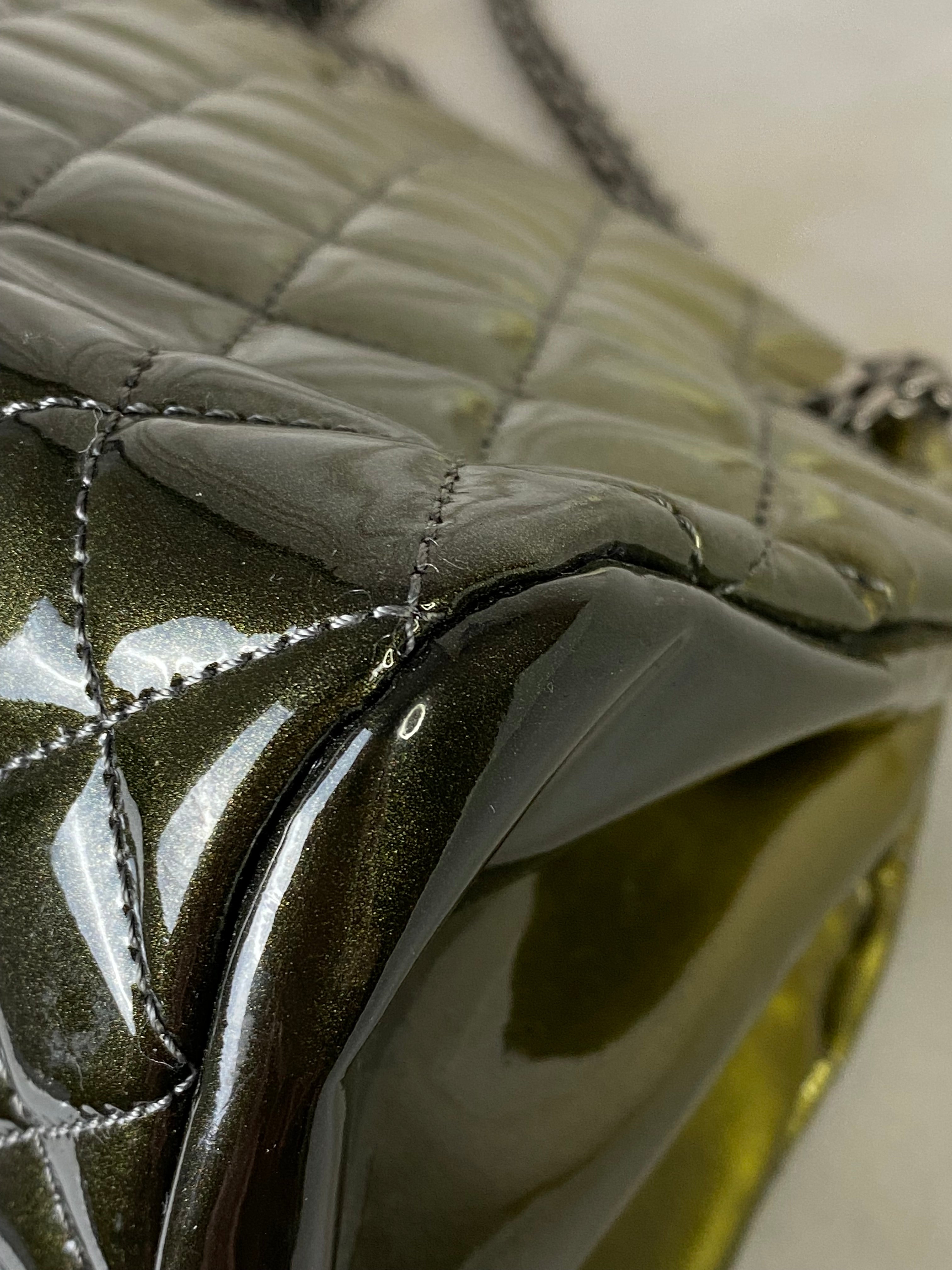 Chanel Olive Just Mademoiselle Bowling Ombre Bag-handbag-Chanel-The Closet Egypt