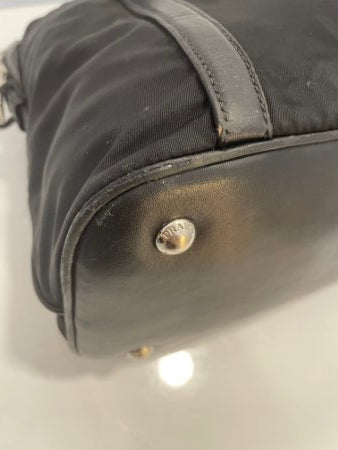 Prada Black Nylon Shoulder Bag-handbag-Prada-The Closet Egypt