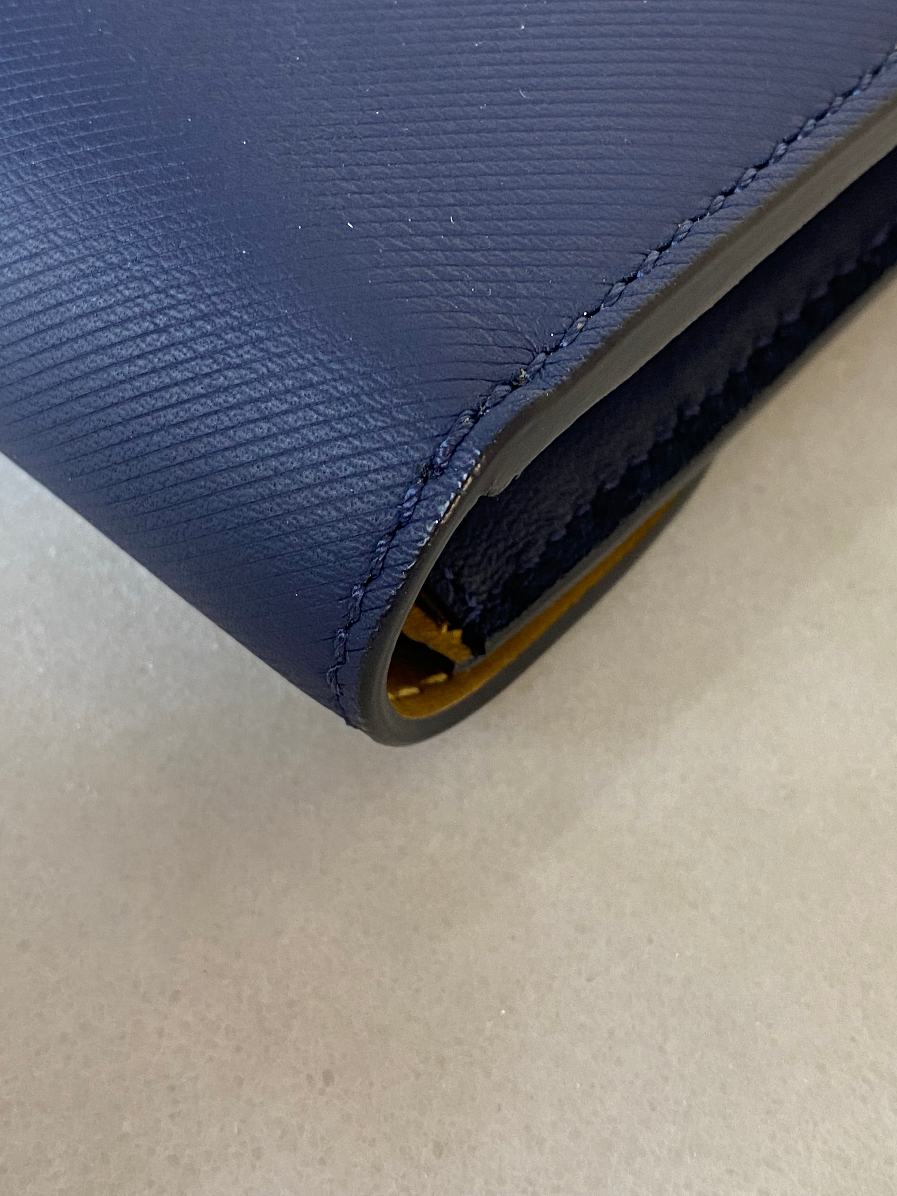 Burberry Blue Halton Continental Wallet-wallet-Burberry-The Closet Egypt