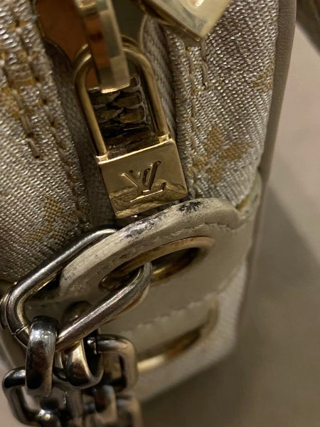 Louis Vuitton Silver Monogram Mckenna Chain Bag-handbag-Louis Vuitton-The Closet Egypt