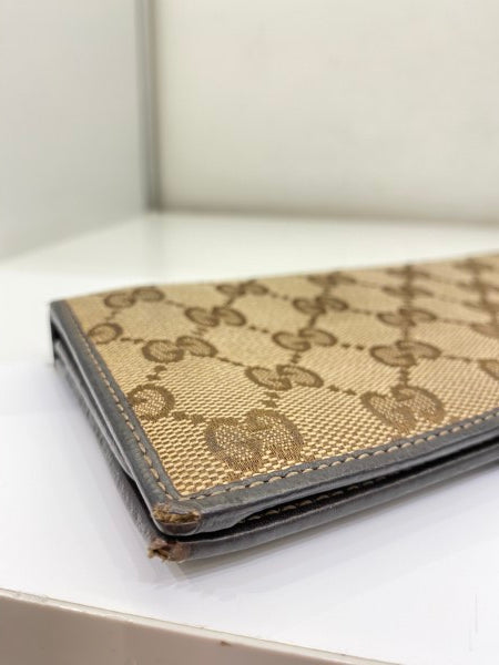 Gucci Ebony GG Long Wallet-wallet-Gucci-The Closet Egypt