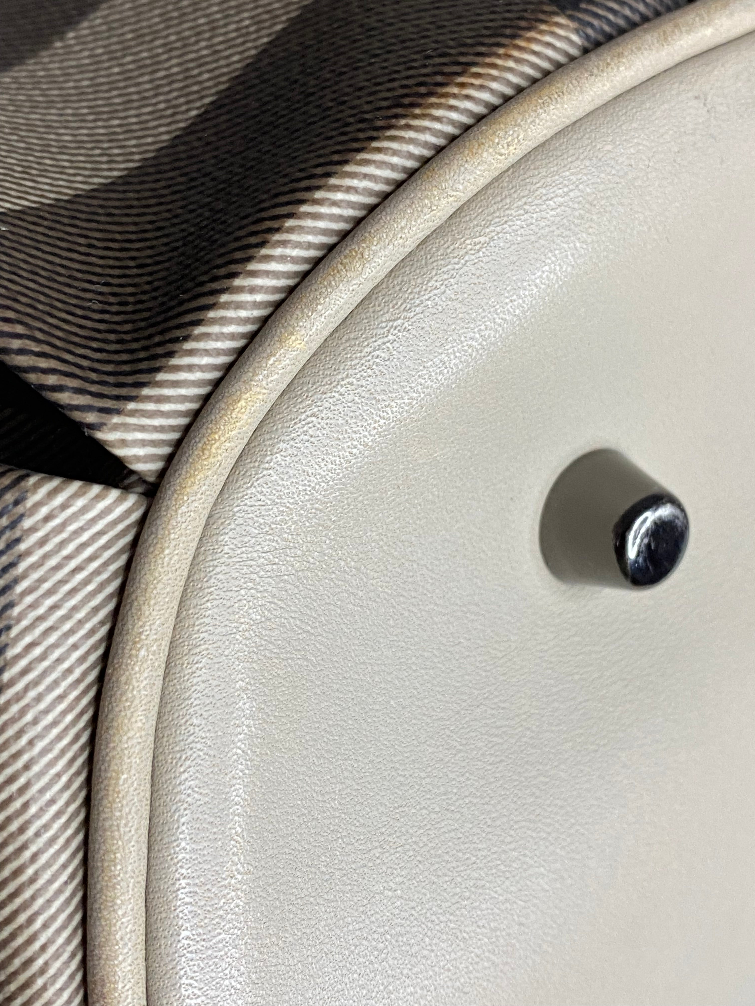 Burberry Smoked Beige Check Shoulder Bag-handbag-Burberry-The Closet Egypt