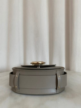 Chloe Grey Tess small Top Handle Bag-handbag-Chloe-The Closet Egypt