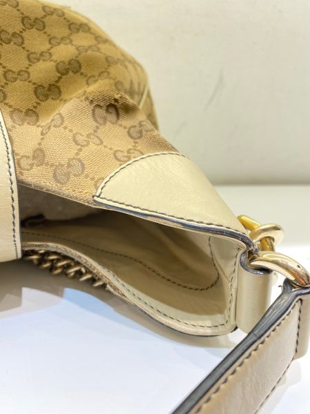 Gucci Bicolor GG Emily Hobo Bag-handbag-Gucci-The Closet Egypt