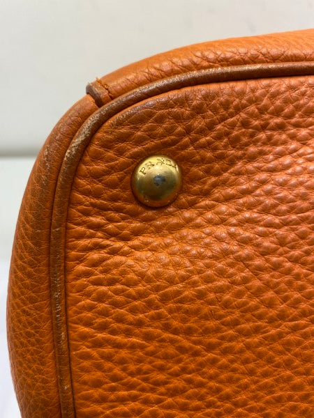 Prada Orange Vitello Daino Bag-handbag-Prada-The Closet Egypt