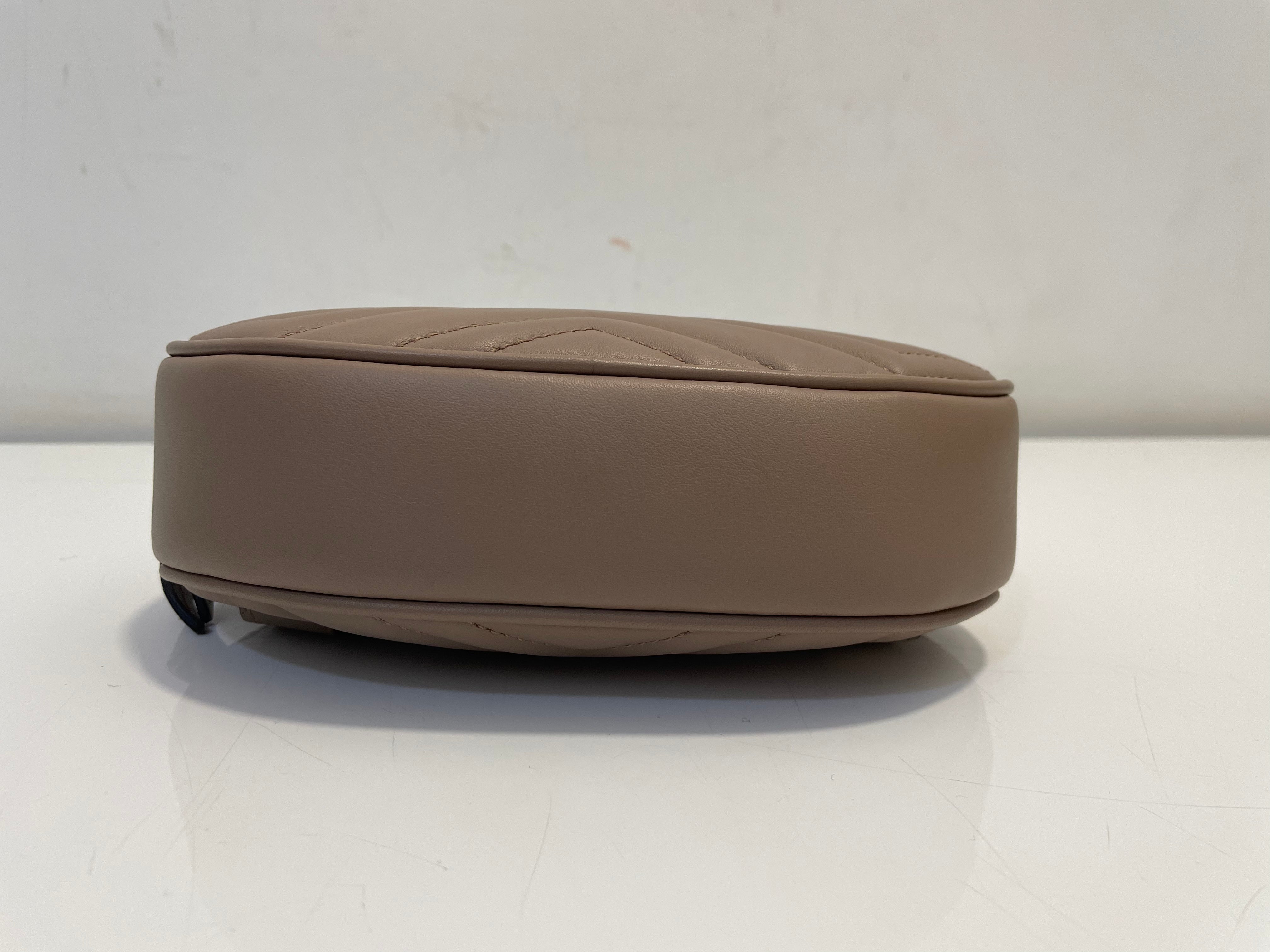 Gucci Beige GG Marmont Quilted Small Belt Bag-Belt Bag-Gucci-The Closet Egypt