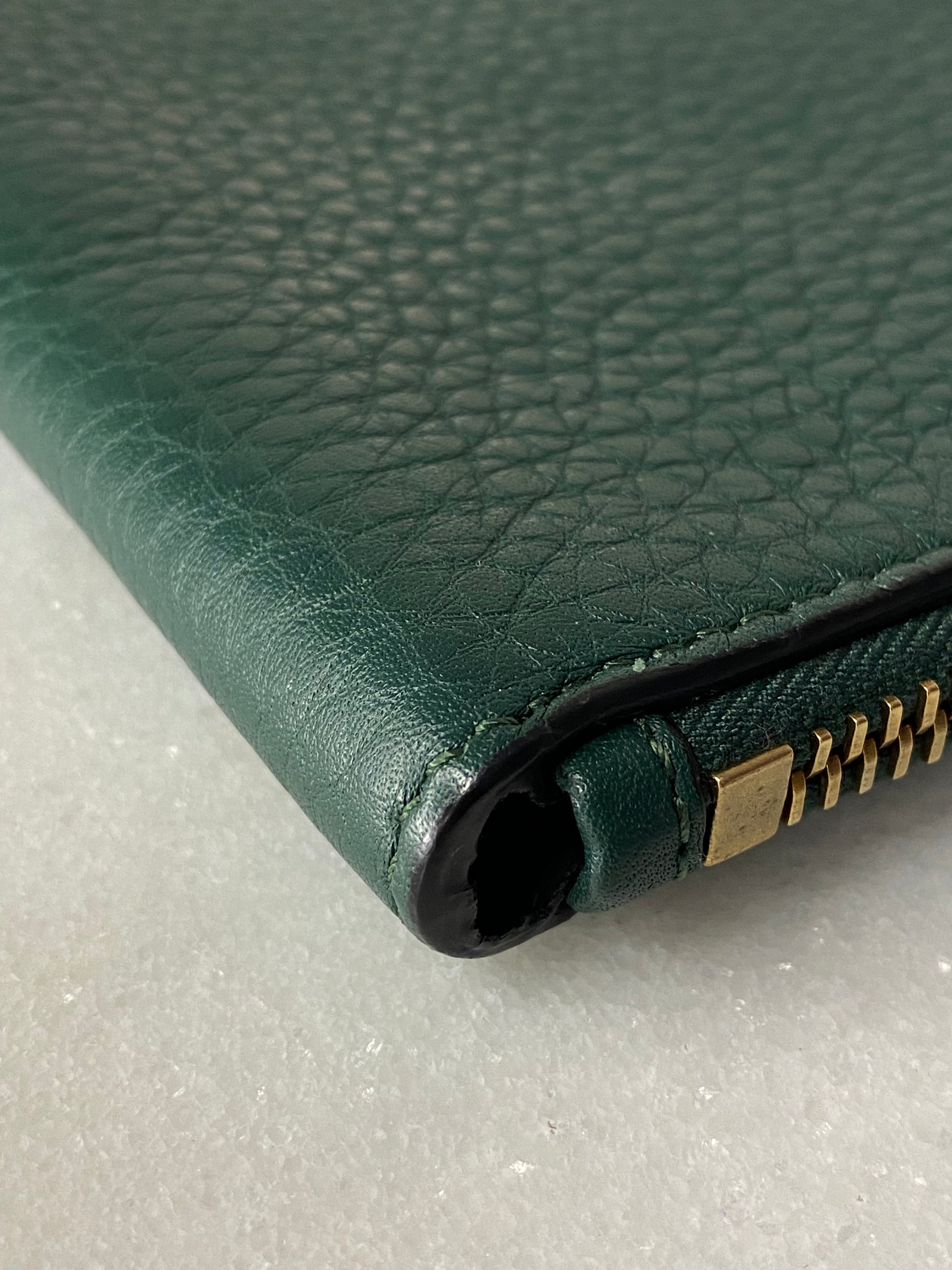 Valentino Dark Green Rock Stud Pouch-Pouch-Valentino-The Closet Egypt