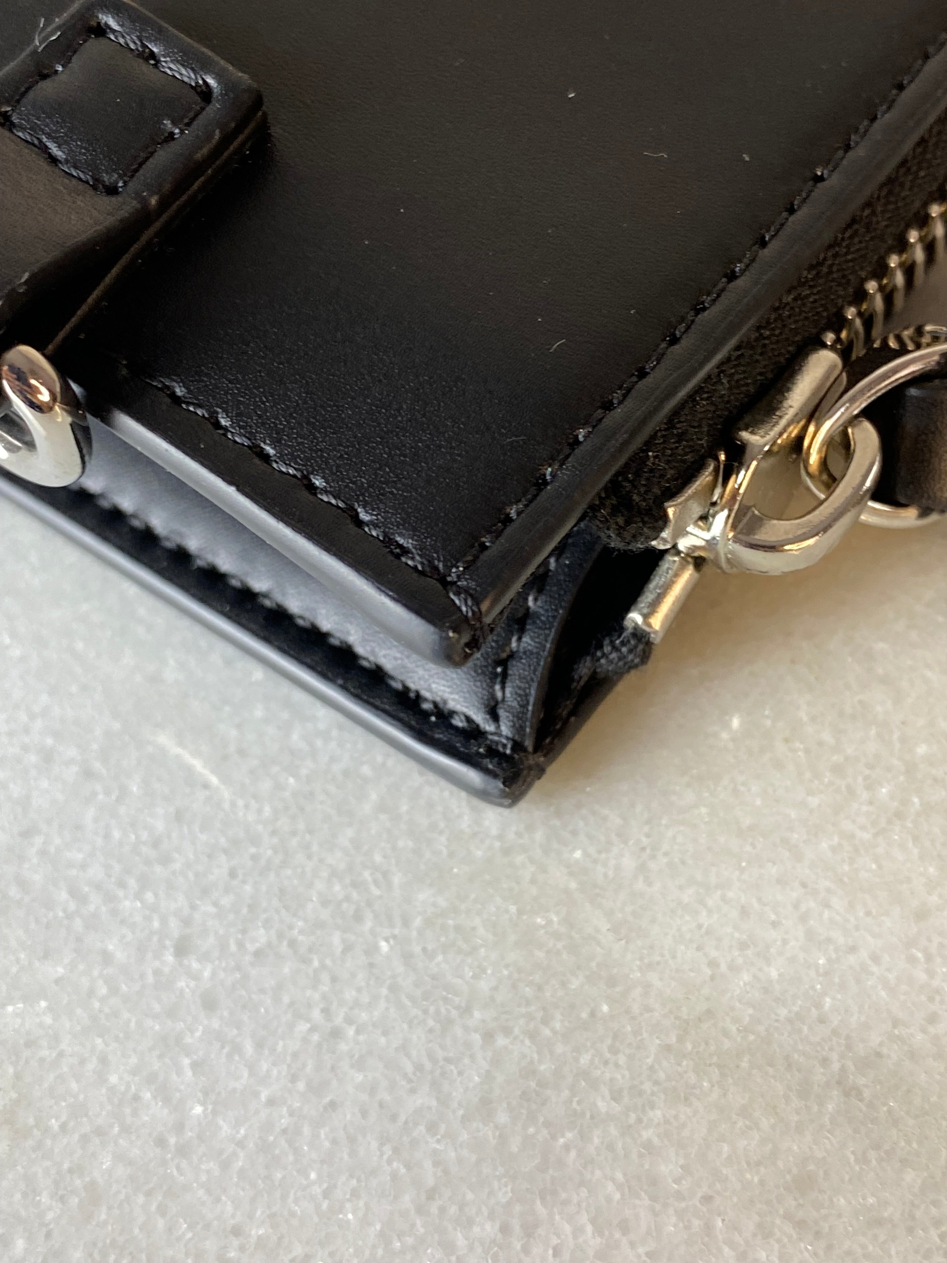 Valentino Black VLTN Clutch