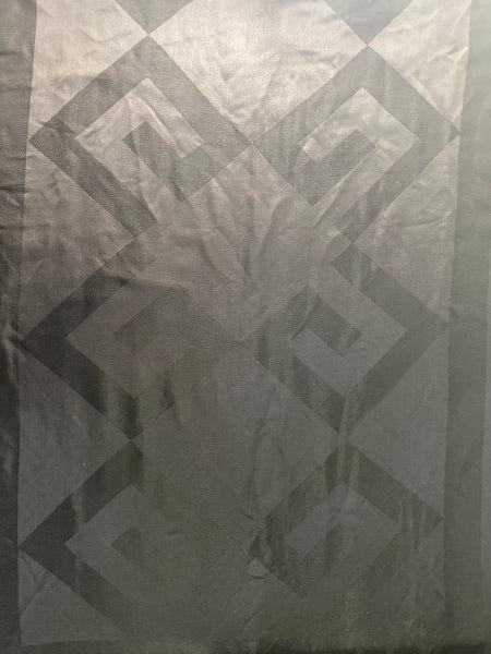 Givenchy Black Logo Print Silk Scarf-Scarf-Givenchy-The Closet Egypt