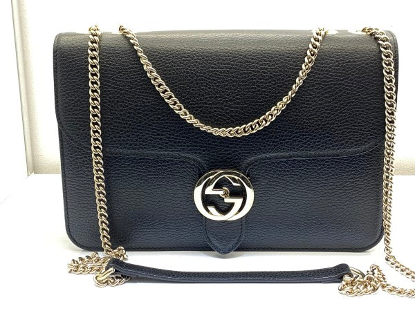 Gucci Black GG Interlocking G Bag-handbag-Gucci-The Closet Egypt