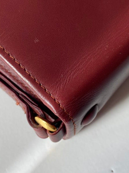 Cartier Dark Red Clutch-Clutch-Cartier-The Closet Egypt