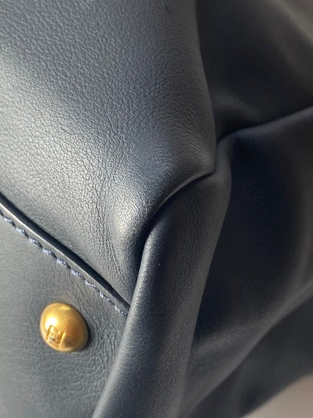 Fendi Navy Peekaboo Large Bag-handbag-Fendi-The Closet Egypt