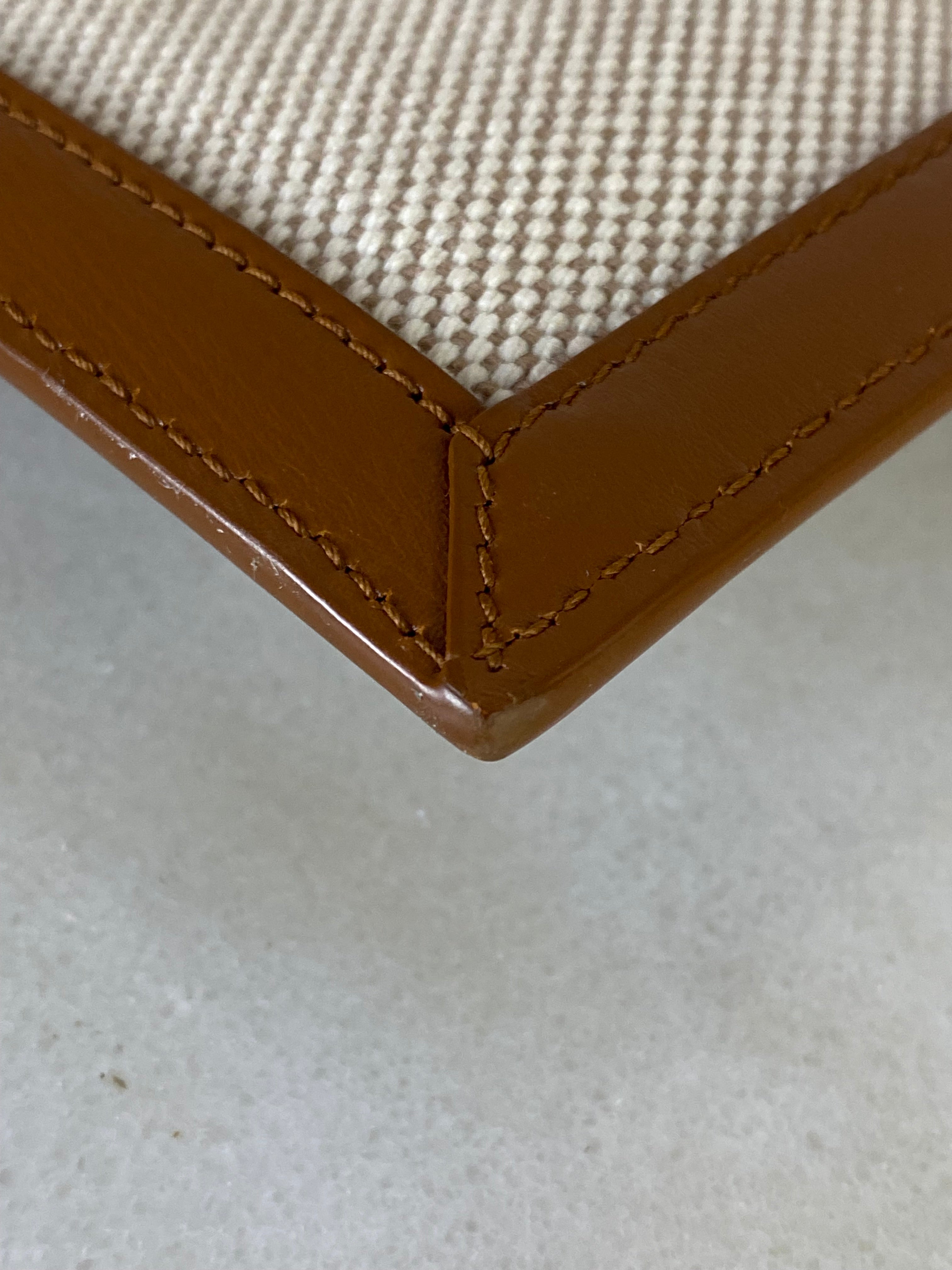 YSL Bicolor Uptown Flap Pouch-Pouch-YSL-The Closet Egypt