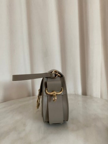 Chloe Grey Tess small Top Handle Bag-handbag-Chloe-The Closet Egypt