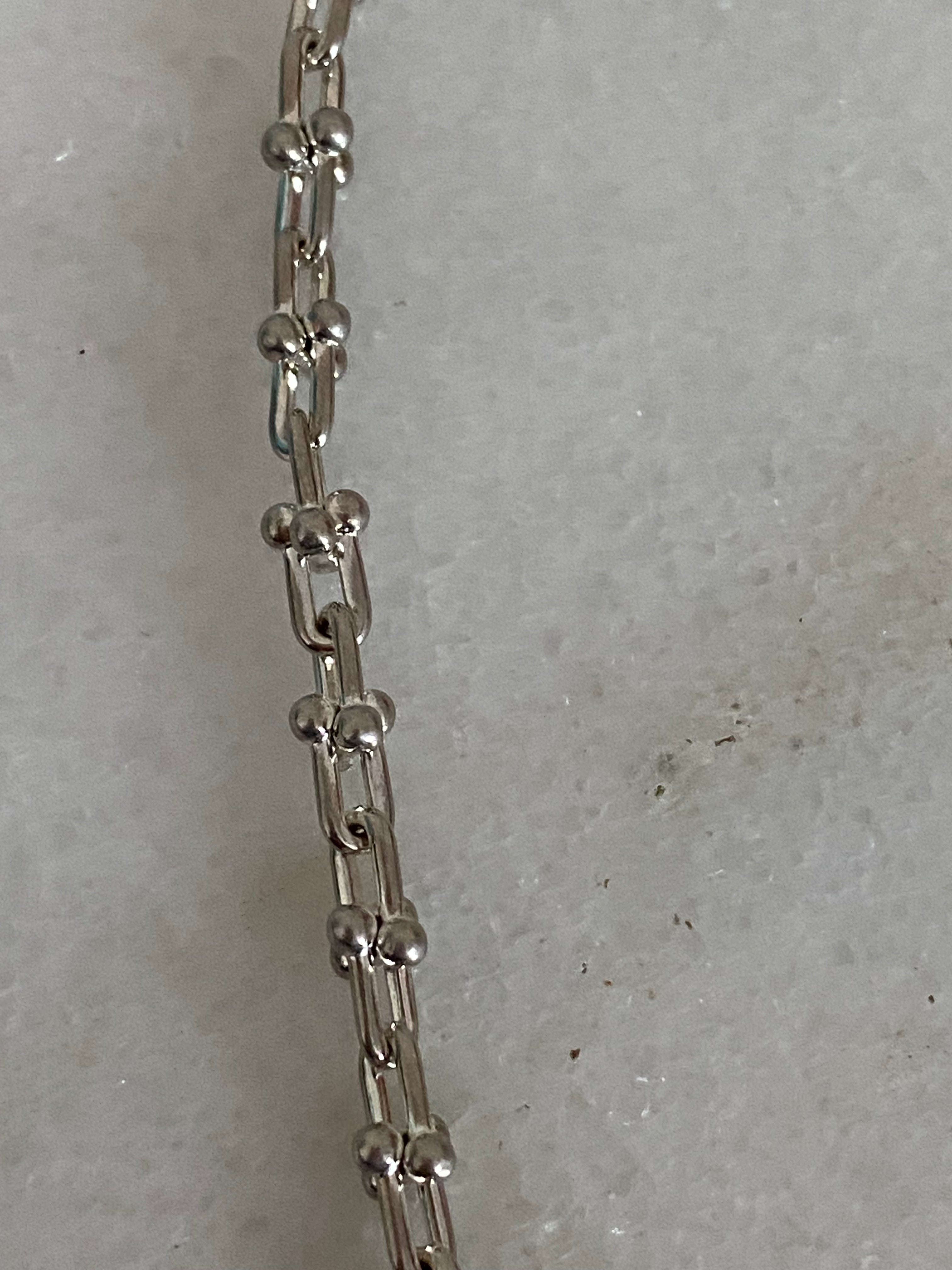 Tiffany & Co Silver Micro Link Bracelet-Bracelet-Tiffany & Co-The Closet Egypt