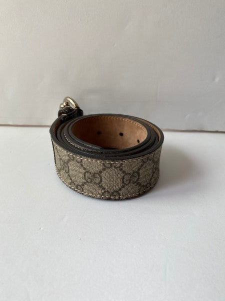 Gucci Bicolor GG Supreme Interlocking G Belt 42-Belt-Gucci-The Closet Egypt