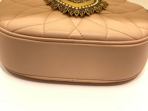 Dolce & Gabbana Powder Pink Devotion Camera Crossbody Bag-handbag-Dolce & Gabbana-The Closet Egypt