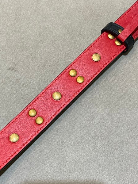 Gucci Black GG Pearl Bow Buckle Studded Belt 34-Belt-Gucci-The Closet Egypt