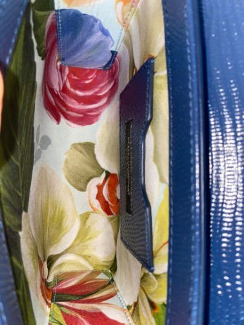 Dolce & Gabbana Blue Millennials Crystal Crossbody Bag-handbag-Dolce & Gabbana-The Closet Egypt