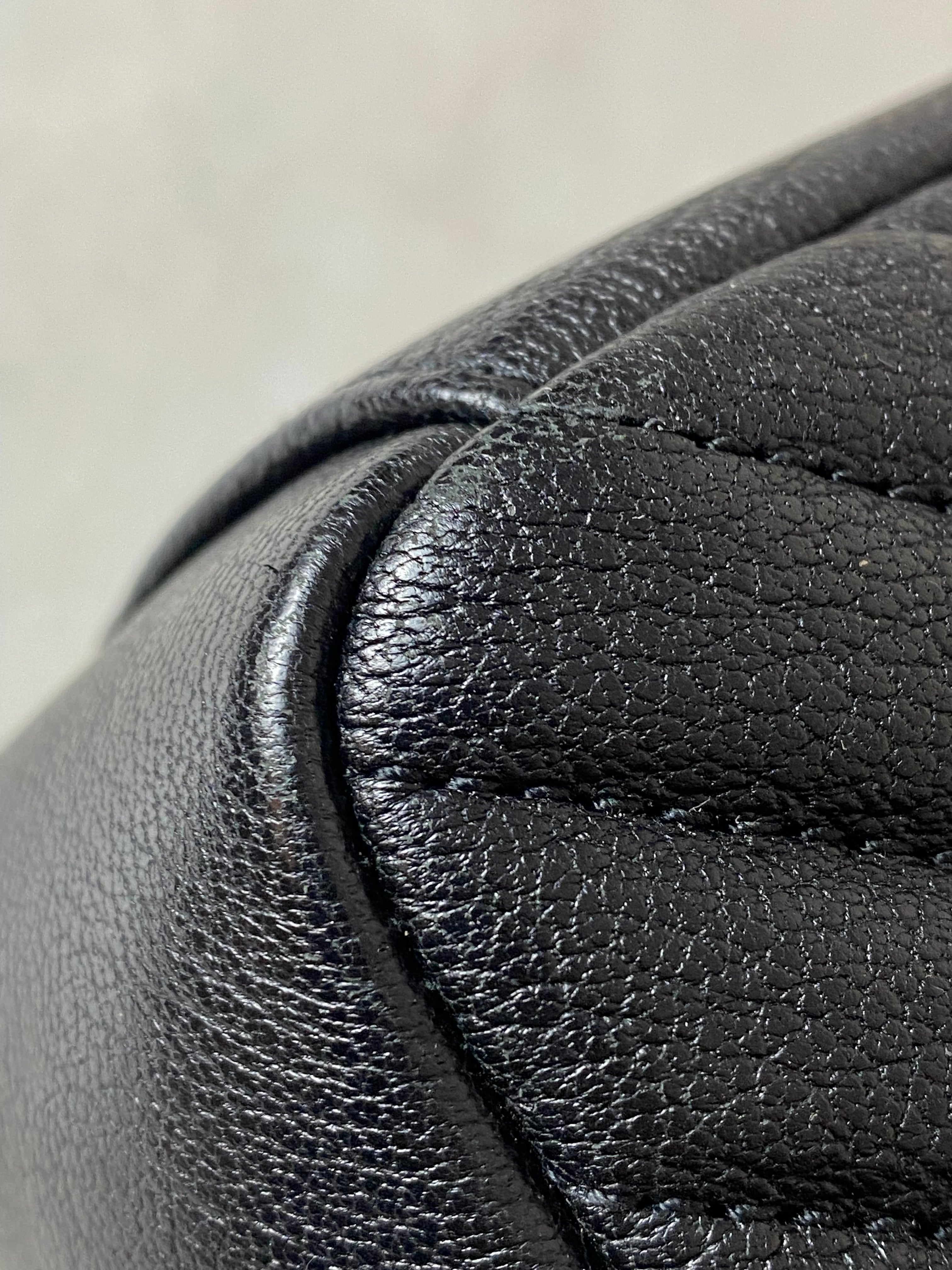 YSL Black College Bag