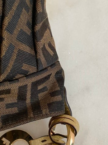 Fendi Bicolor Zucca FF Mini Chef Bag-handbag-Fendi-The Closet Egypt