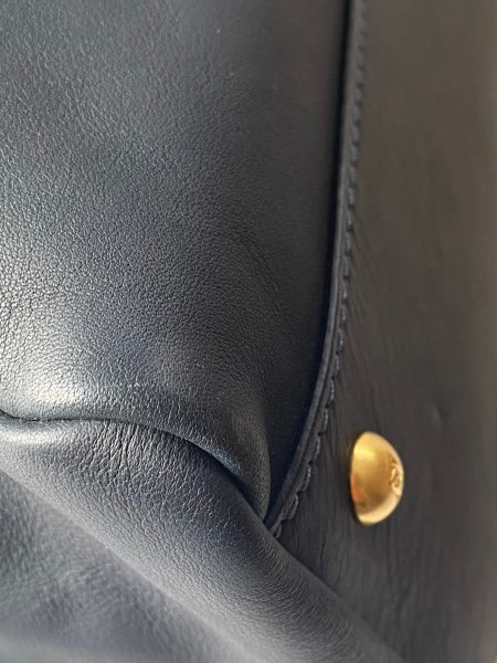 Fendi Navy Peekaboo Large Bag-handbag-Fendi-The Closet Egypt