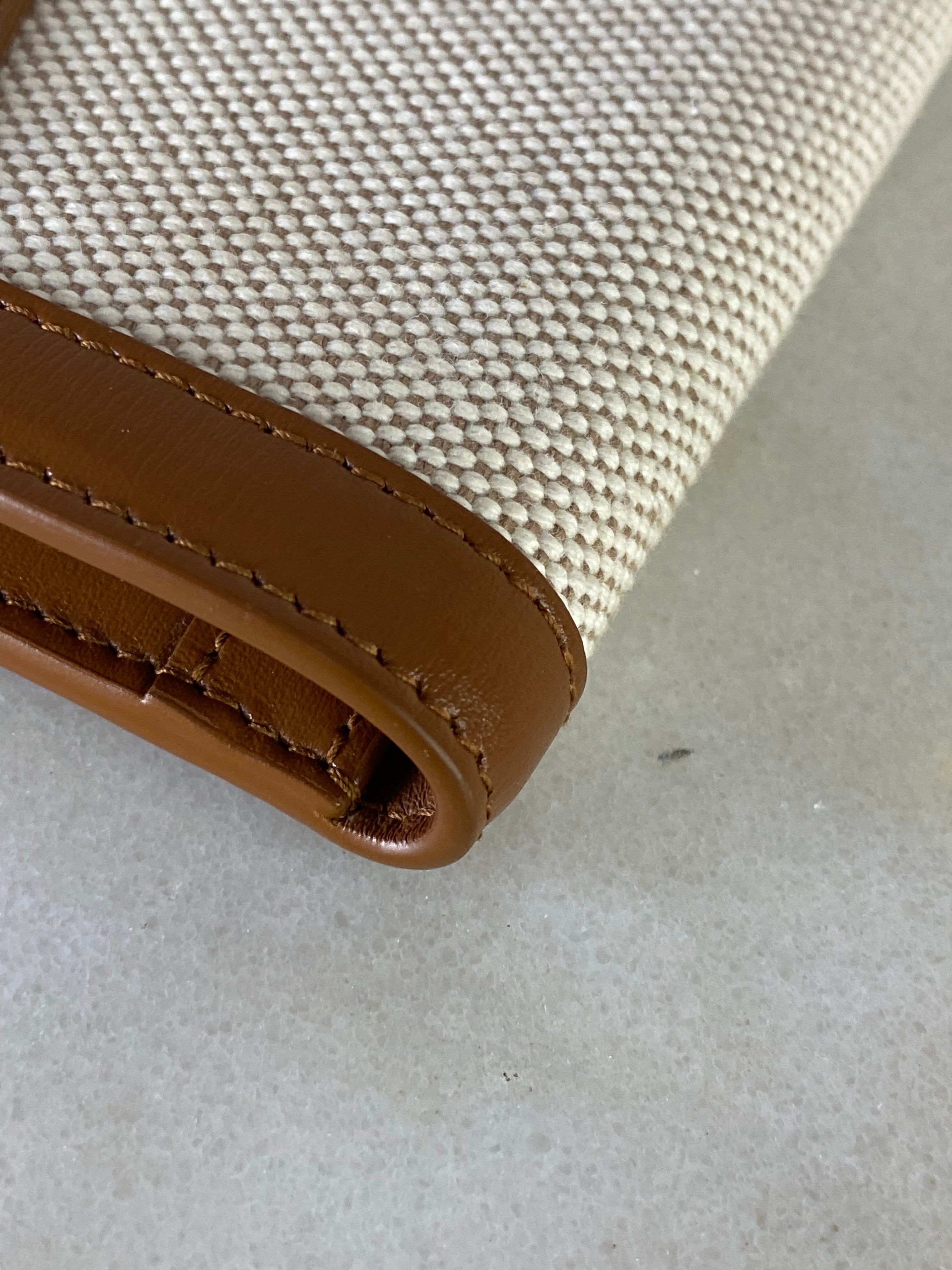 YSL Bicolor Uptown Flap Pouch-Pouch-YSL-The Closet Egypt