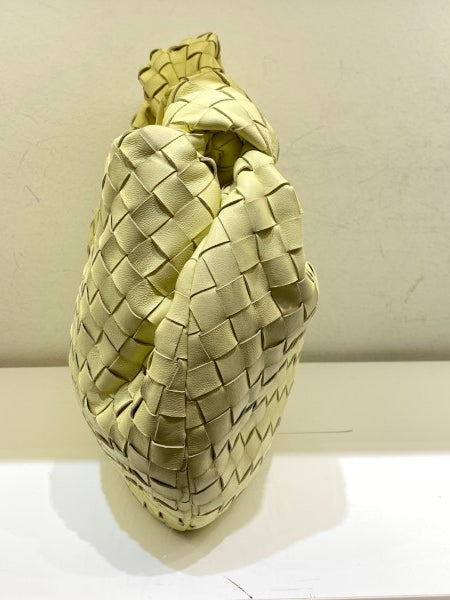 Bottega Veneta Mint Green Jodie Medium Bag-handbag-Bottega Veneta-The Closet Egypt