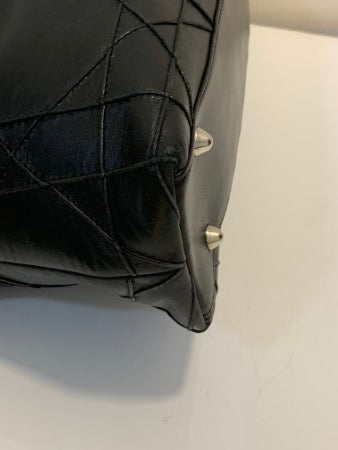 Christian Dior Black Cannage Granville Chain Link Tote Bag-handbag-Christian Dior-The Closet Egypt