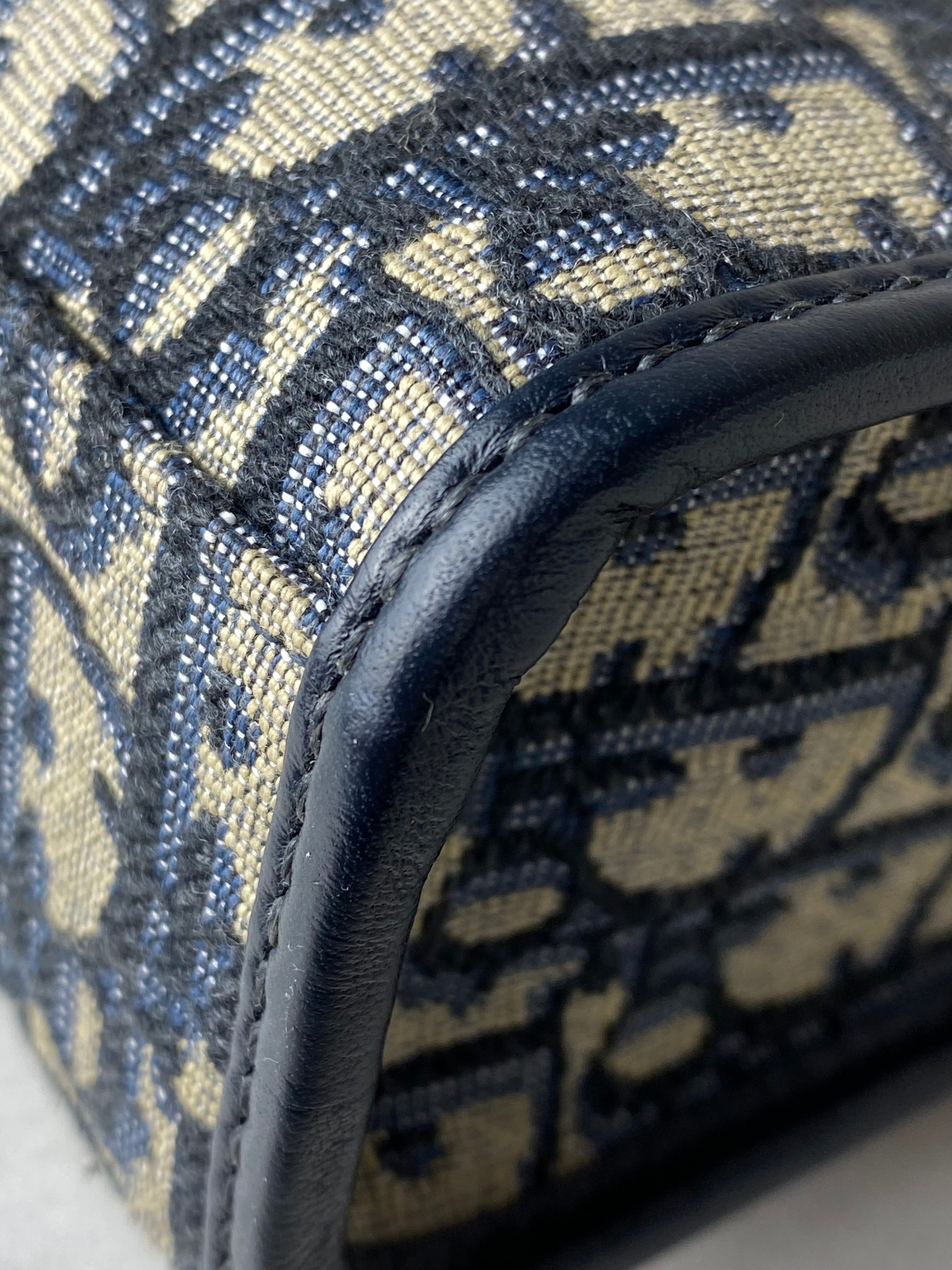 Christian Dior Blue Montaigne Pouch-Pouch-Christian Dior-The Closet Egypt