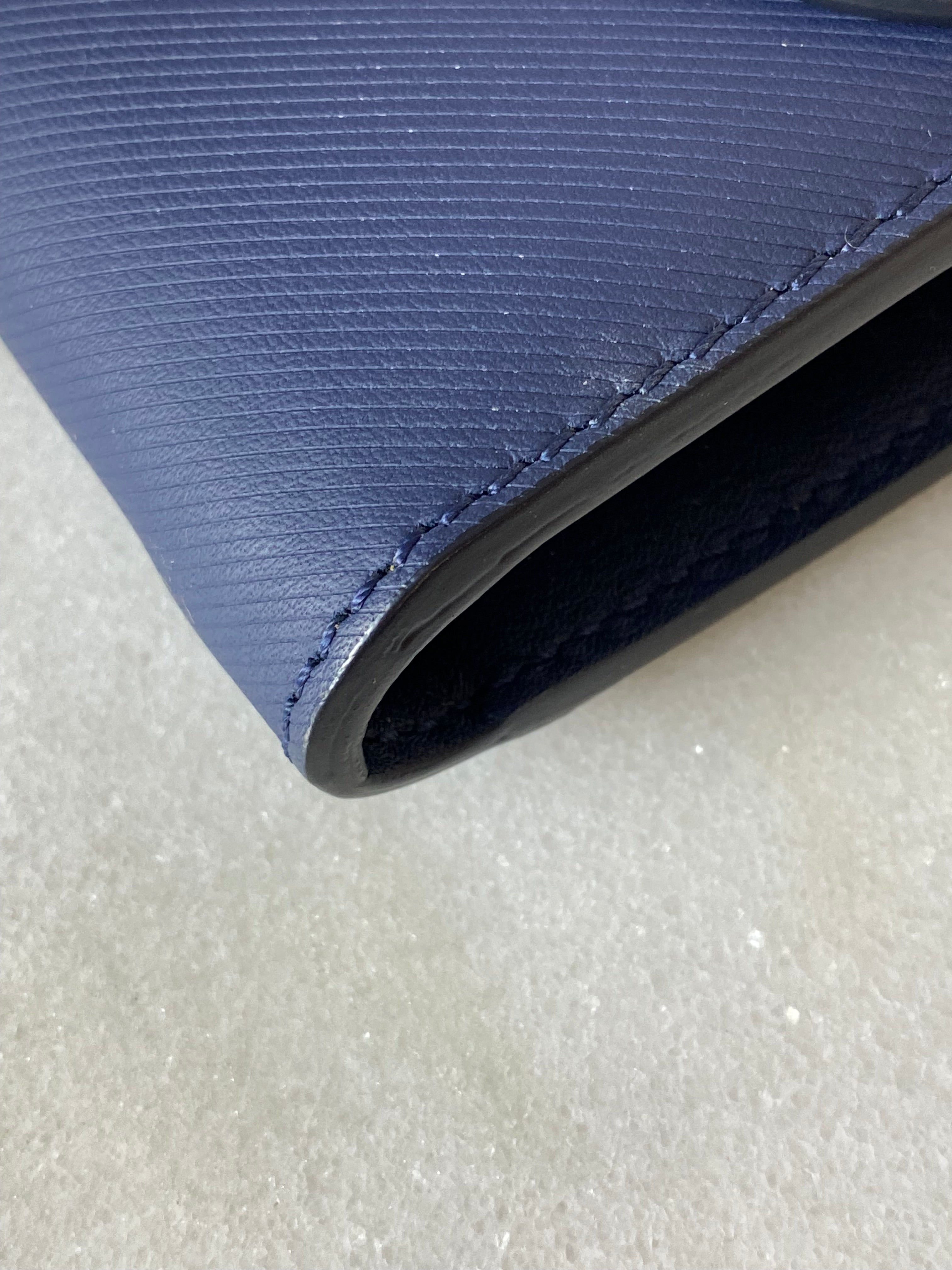 Burberry Blue Halton Continental Wallet-wallet-Burberry-The Closet Egypt