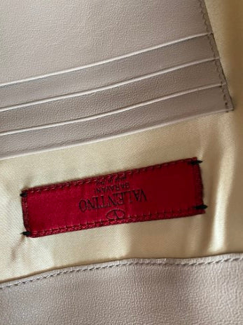 Valentino Nude Envelope Studded Clutch-Clutch-Valentino-The Closet Egypt