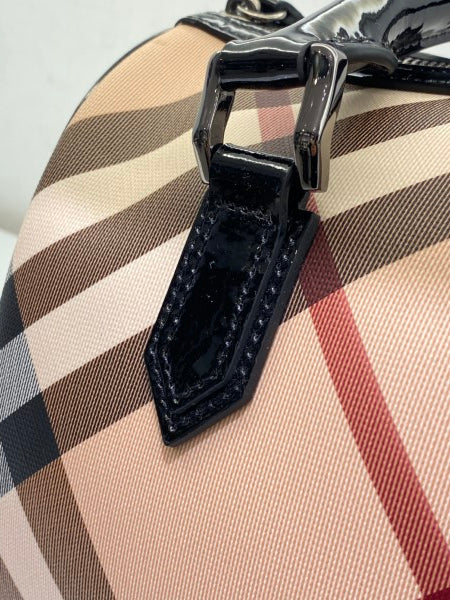 Burberry Haymarket Black Boston Bag-handbag-Burberry-The Closet Egypt