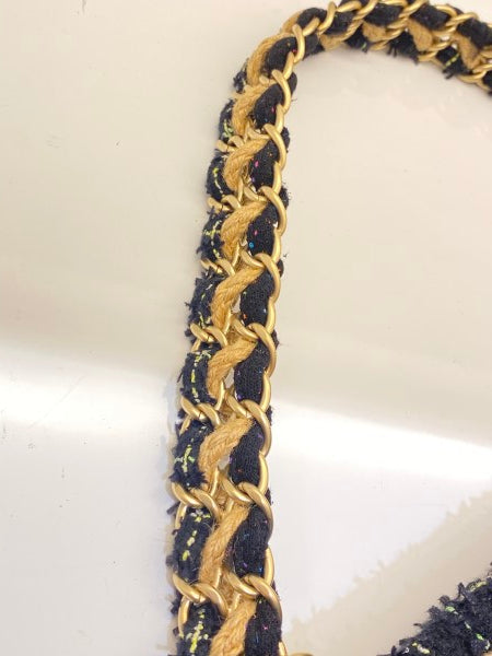 Chanel Bicolor Coco Country Seagrass Camellia Large Bag-handbag-Chanel-The Closet Egypt