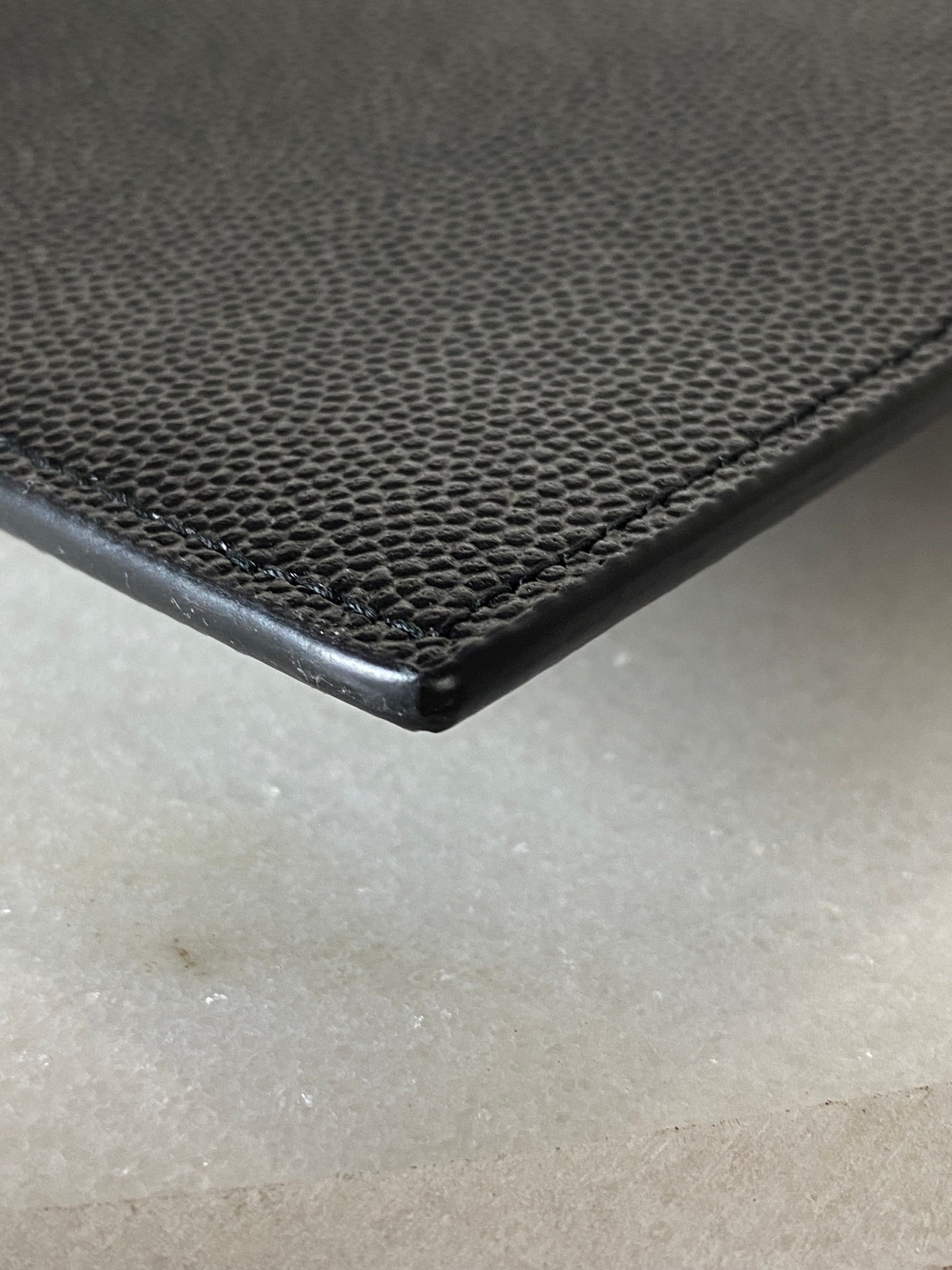 YSL Black Uptown Clutch-Clutch-YSL-The Closet Egypt