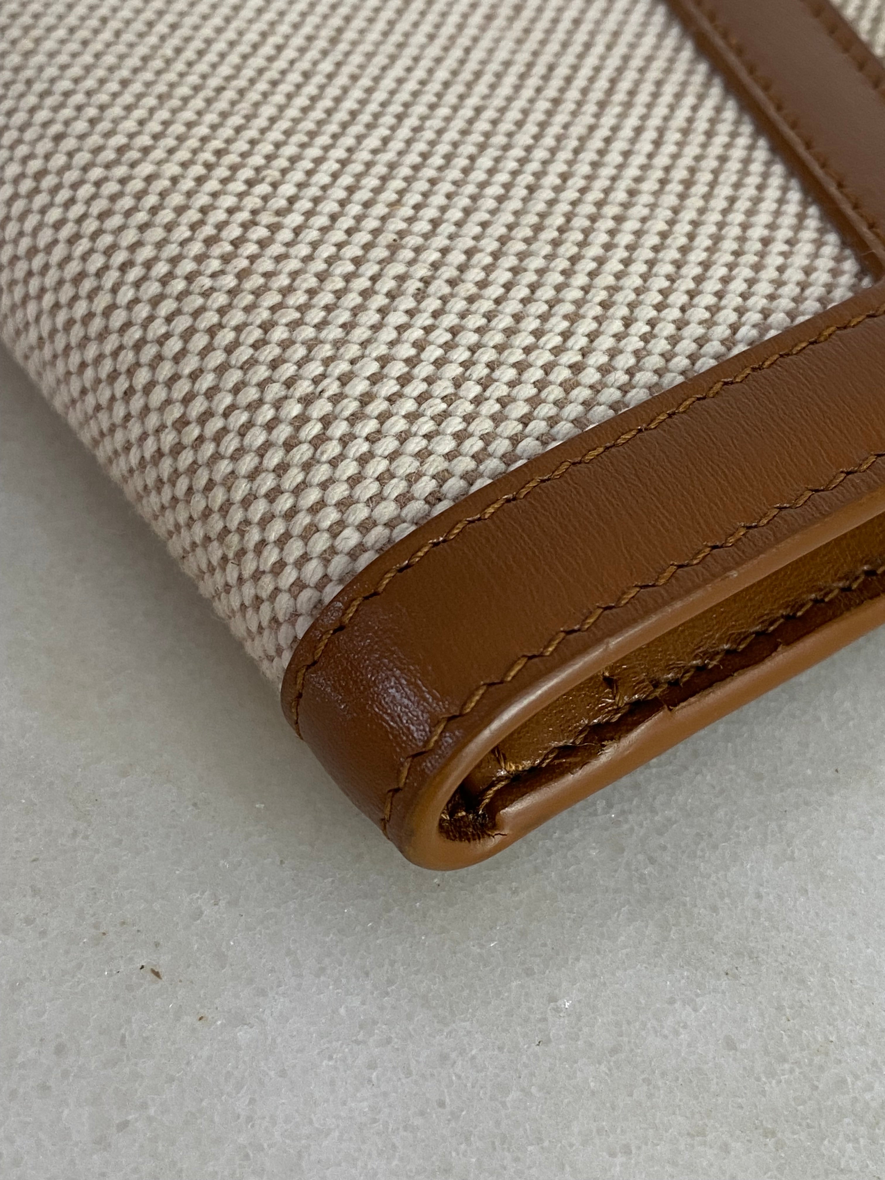 YSL Bicolor Uptown Flap Pouch-Pouch-YSL-The Closet Egypt