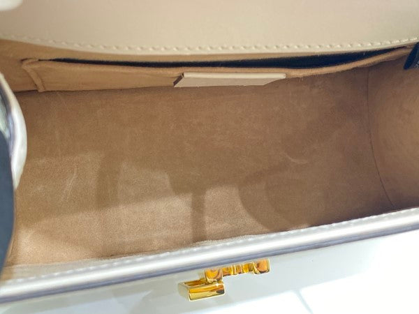 Gucci White Sylvie Mini Crossbody Bag-handbag-Gucci-The Closet Egypt