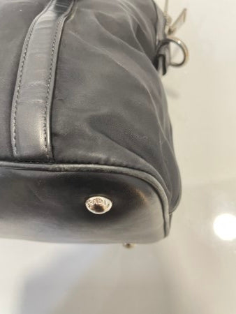 Prada Black Nylon Shoulder Bag-handbag-Prada-The Closet Egypt