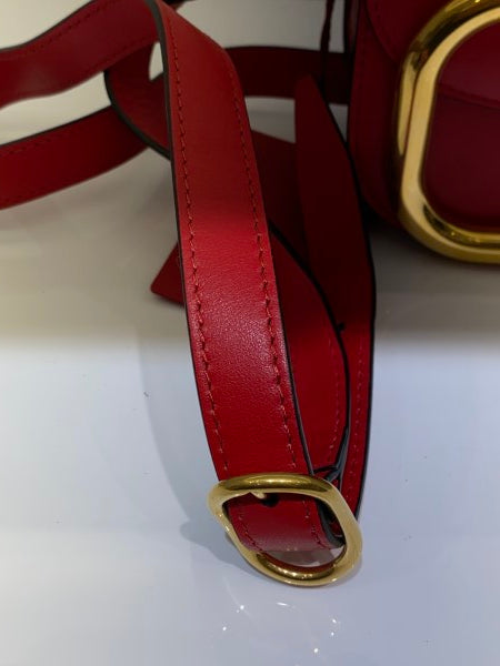 Valentino Red Super V Crossbody Bag-handbag-Valentino-The Closet Egypt