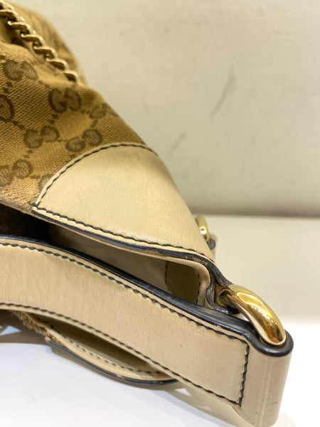 Gucci Bicolor GG Emily Hobo Bag-handbag-Gucci-The Closet Egypt