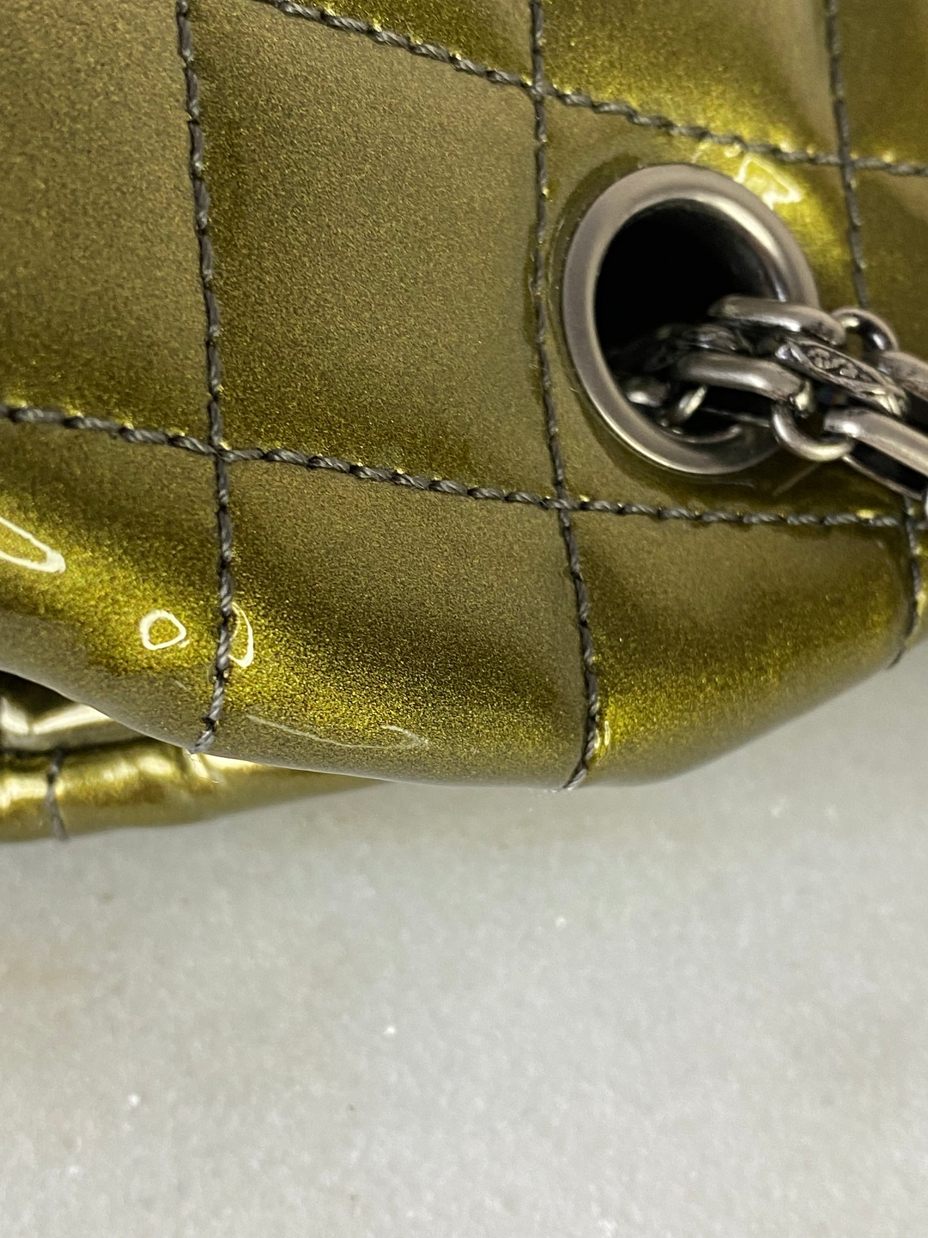 Chanel Olive Just Mademoiselle Bowling Ombre Bag-handbag-Chanel-The Closet Egypt
