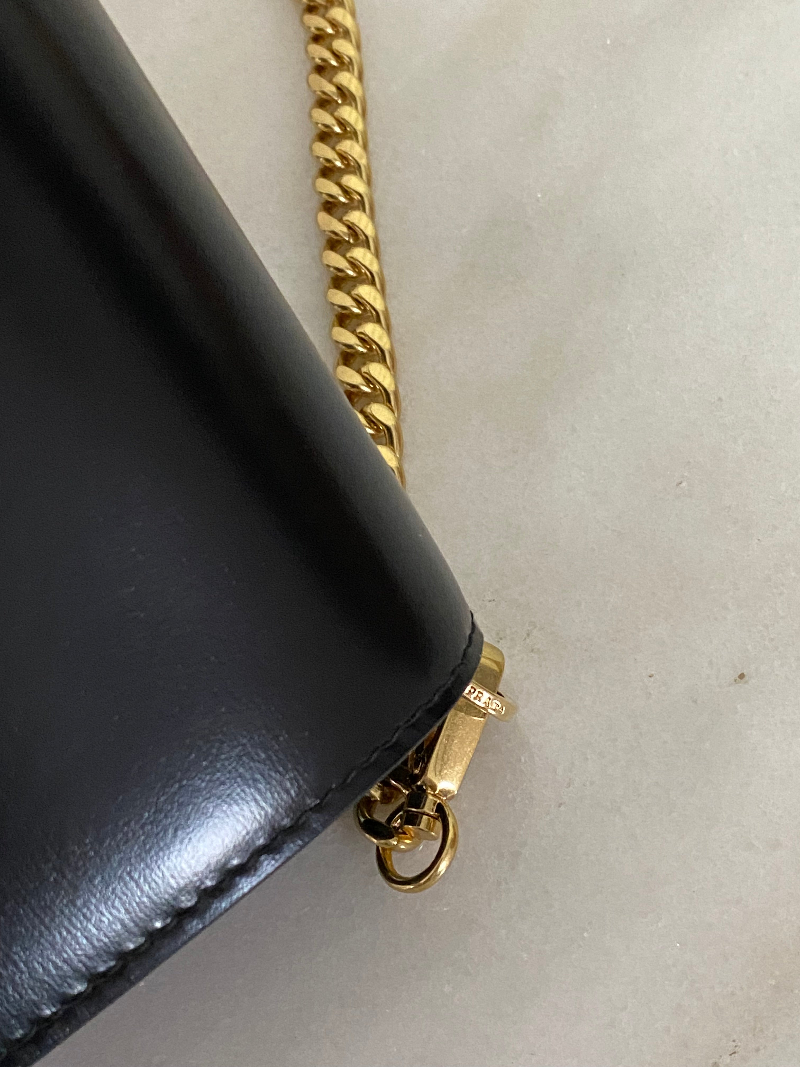 Prada Black WOC-Wallet Chain-Prada-The Closet Egypt