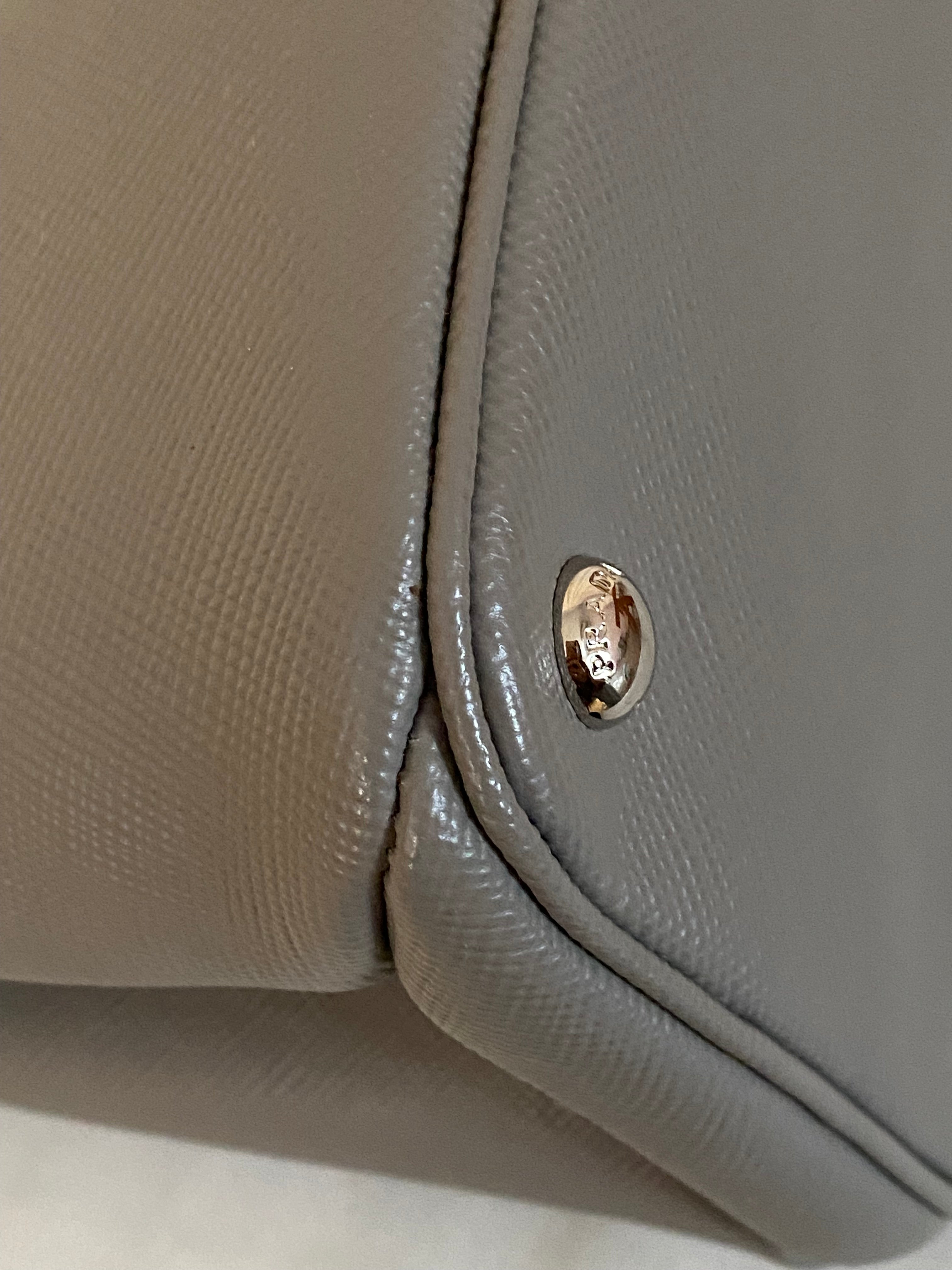 Prada Grey Twin Tote Bag-handbag-Prada-The Closet Egypt